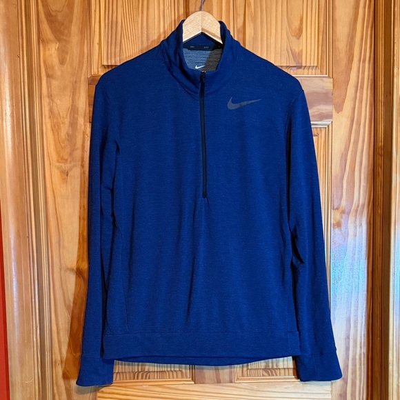Nike Other - Nike Men’s Dri-FIT Blue 1/2 Zip Top- Small